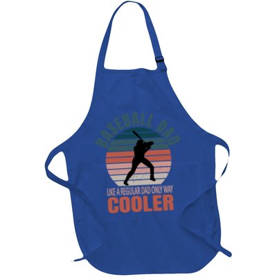 Vintage Baseball Dad Like A Regular Dad But Cooler Gift Apron
