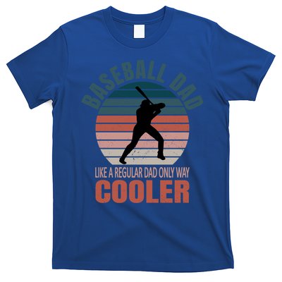 Vintage Baseball Dad Like A Regular Dad But Cooler Gift T-Shirt