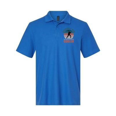 Vintage Baseball Dad Like A Regular Dad But Cooler Gift Polo