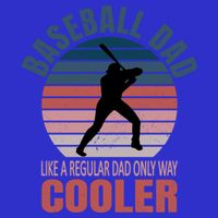 Vintage Baseball Dad Like A Regular Dad But Cooler Gift Toddler T-Shirt