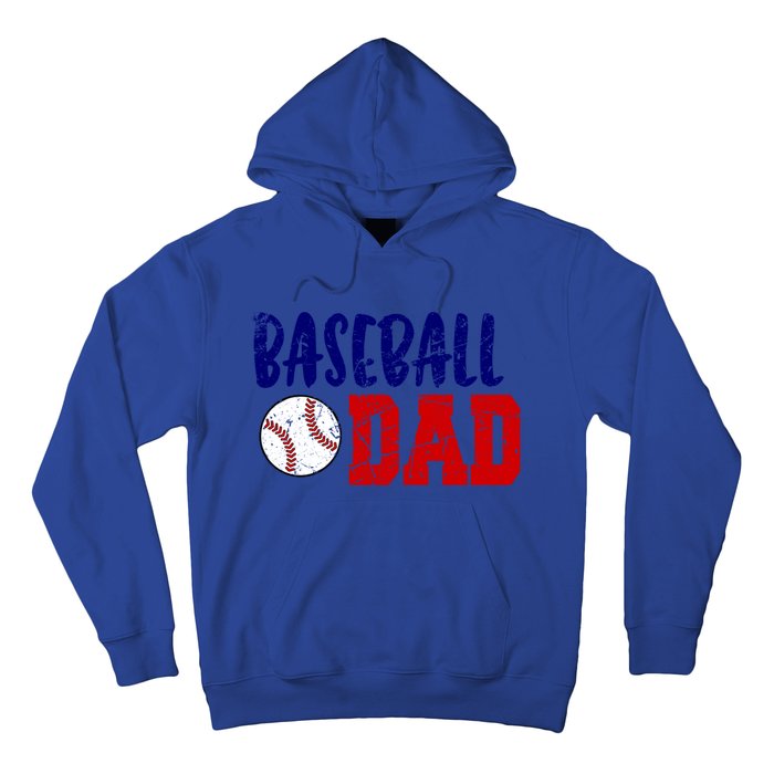 Vintage Baseball Dad Cool Gift Hoodie