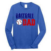 Vintage Baseball Dad Cool Gift Long Sleeve Shirt