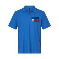 Vintage Baseball Dad Cool Gift Softstyle Adult Sport Polo