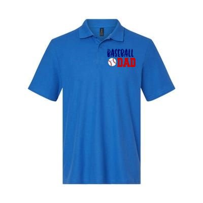 Vintage Baseball Dad Cool Gift Softstyle Adult Sport Polo