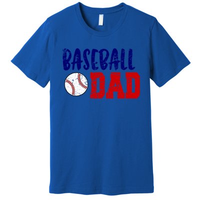 Vintage Baseball Dad Cool Gift Premium T-Shirt