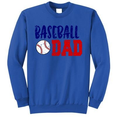 Vintage Baseball Dad Cool Gift Tall Sweatshirt