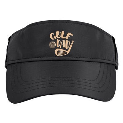 Vintage Best Dad By Par Gift FatherS Day Golfing Gift Adult Drive Performance Visor