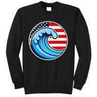 Vote Blue Democrat Election 2024 Blue Wave Democracy Women Sweatshirt