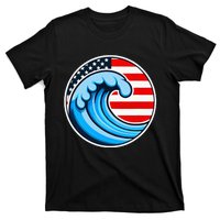 Vote Blue Democrat Election 2024 Blue Wave Democracy Women T-Shirt