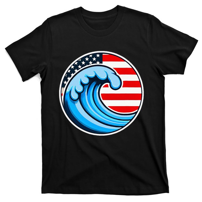 Vote Blue Democrat Election 2024 Blue Wave Democracy Women T-Shirt