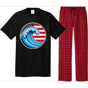 Vote Blue Democrat Election 2024 Blue Wave Democracy Women Pajama Set