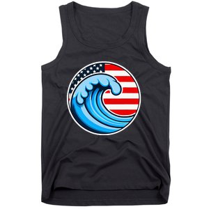 Vote Blue Democrat Election 2024 Blue Wave Democracy Women Tank Top