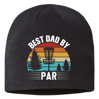 Vintage Best Dad By Par Disc Golf Sustainable Beanie