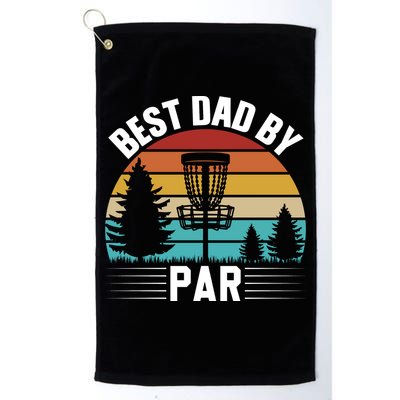 Vintage Best Dad By Par Disc Golf Golf Towel