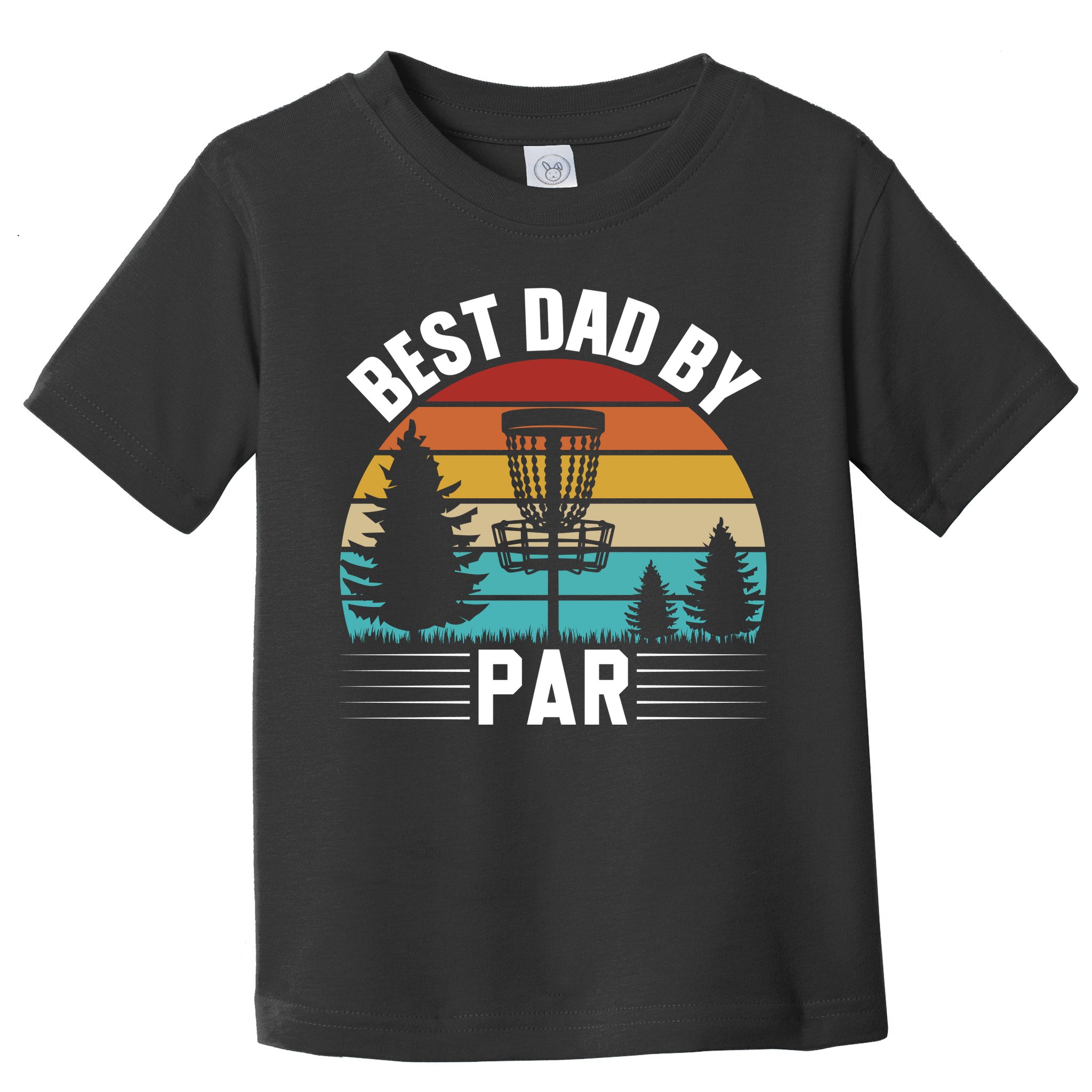 Vintage Best Dad By Par Disc Golf Toddler T-Shirt