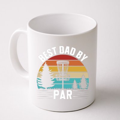 Vintage Best Dad By Par Disc Golf Coffee Mug