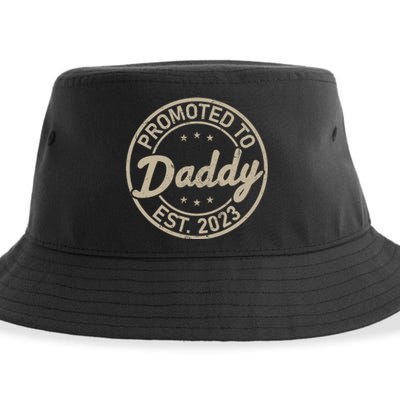 Vintage Badge Dad T Sustainable Bucket Hat