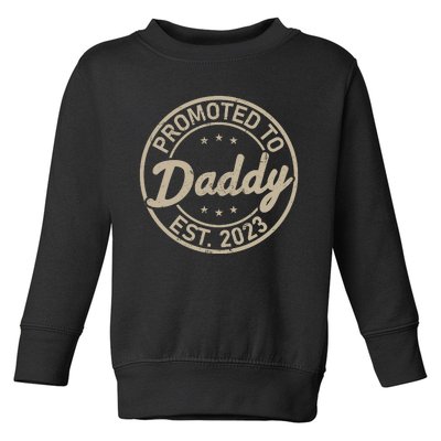 Vintage Badge Dad T Toddler Sweatshirt