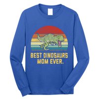 Vintage Best Dinosaurs Mom Ever Gift Long Sleeve Shirt