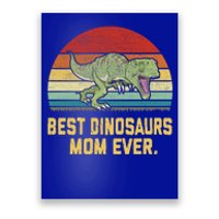 Vintage Best Dinosaurs Mom Ever Gift Poster