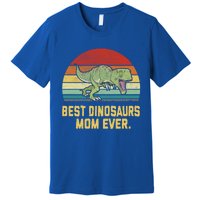 Vintage Best Dinosaurs Mom Ever Gift Premium T-Shirt