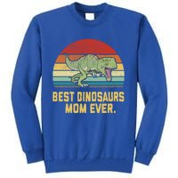 Vintage Best Dinosaurs Mom Ever Gift Tall Sweatshirt