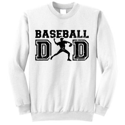 Vintage Baseball Dad Sweatshirt