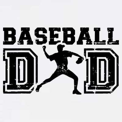 Vintage Baseball Dad T-Shirt
