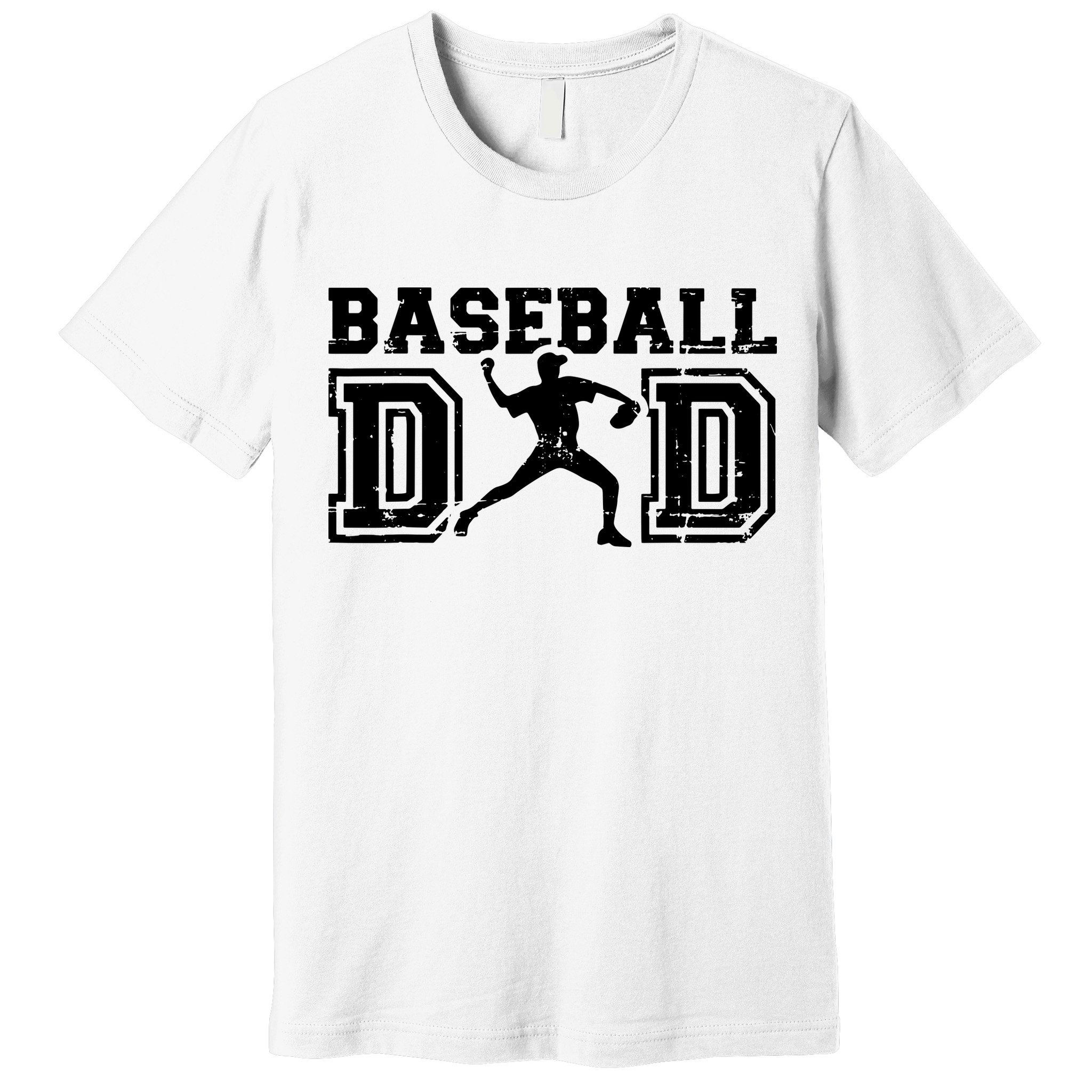 Vintage Baseball Dad Premium T-Shirt