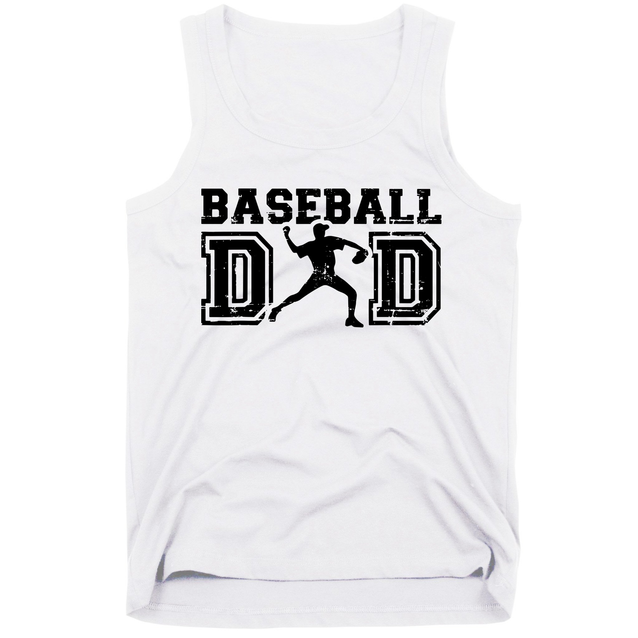 Vintage Baseball Dad Tank Top