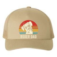 Vintage Boxer Dad Ever Daddy Funny Gift Dog Dad Father Gift Yupoong Adult 5-Panel Trucker Hat