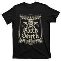 Vintage Black Death 70s Skull Malt Liquor T-Shirt