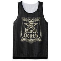 Vintage Black Death 70s Skull Malt Liquor Mesh Reversible Basketball Jersey Tank