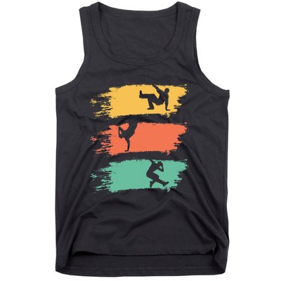 Vintage Breakdancing Design For Breakdance Dancer Tank Top