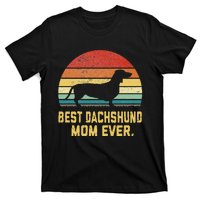 Vintage Best Dachshund Mom Ever T-Shirt