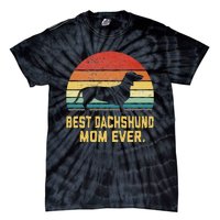 Vintage Best Dachshund Mom Ever Tie-Dye T-Shirt