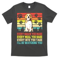 Vintage Beagle Dog Funny Every Snack You Make Bite You Take T-Shirt