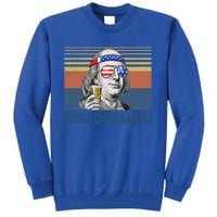 Vintage Ben Drankin Funny Gift Tall Sweatshirt