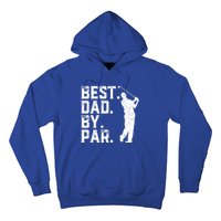 Vintage Best Dad By Par Golfer Funny Daddy Golf Fathers Day Cool Gift Hoodie