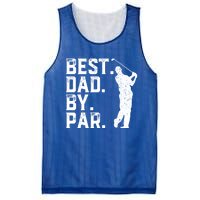 Vintage Best Dad By Par Golfer Funny Daddy Golf Fathers Day Cool Gift Mesh Reversible Basketball Jersey Tank