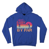 Vintage Best Daddy By Par Disk Golf Funny Fathers Day Funny Gift Hoodie