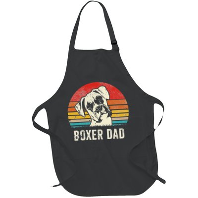 Vintage Boxer Dad Ever Daddy Gifts Dog Dad Father Apron