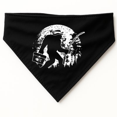 Vintage Big Foot Fishing USA-Made Doggie Bandana