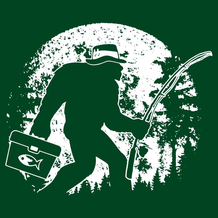 Vintage Big Foot Fishing Polo