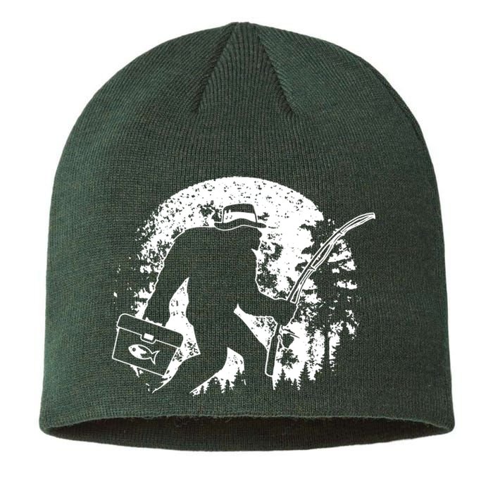 Vintage Big Foot Fishing Sustainable Beanie