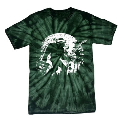 Vintage Big Foot Fishing Tie-Dye T-Shirt