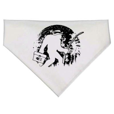 Vintage Big Foot Fishing USA-Made Doggie Bandana