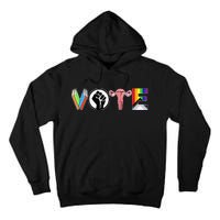 Vote Books Fist Ovaries Lgtbq Tall Hoodie