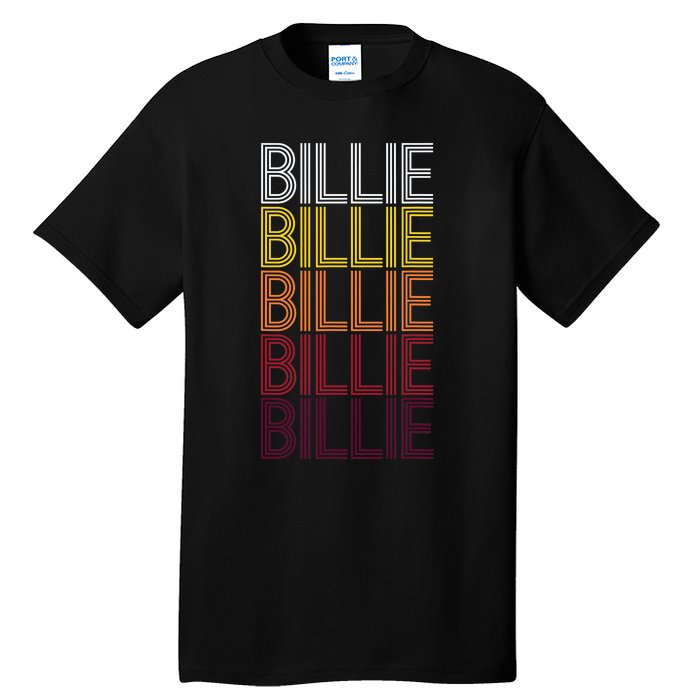 Vintage Billie First Name Billie Tall T-Shirt