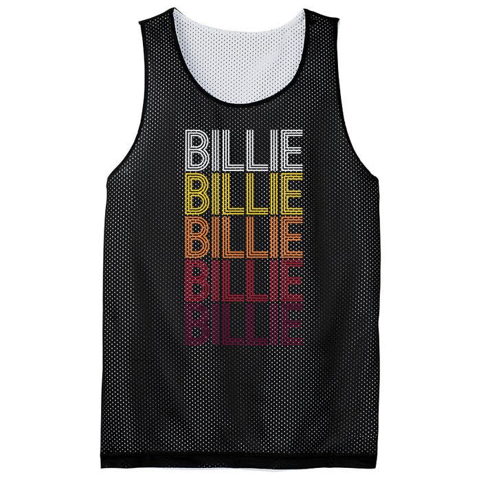 Vintage Billie First Name Billie Mesh Reversible Basketball Jersey Tank